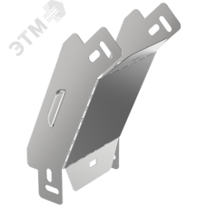 Поворот ESCA 3 вертикальный внешний 45 градусов 50х100-0,6