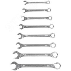 Ключи комбинированные ''Стандарт'', набор 8 шт (8-19 мм)