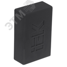 ELECOR Заглушка КМЗ 16х16 черный (4шт/компл)