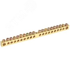 Шина PEN земля-ноль 6х9мм 20/1 (20групп/крепеж по центру)