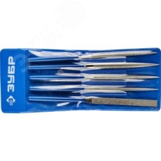 Набор ''ЭКСПЕРТ'' Надфили с алмазным напылением в пакете PVC, P 140, 140х75мм, 5 предметов