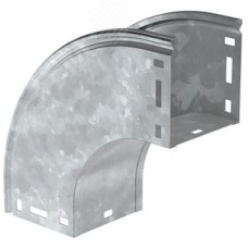 Поворот плавный 90 градусов тип В20 ESCA 100х100 мм HDZ