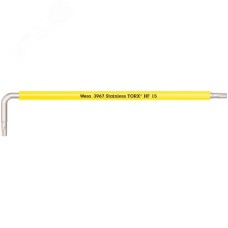 Ключ Г-образный с функцией фиксации крепежа 3967 SXL HF TORX Multicolour удлиненный нержавеющая сталь TX 15X123 мм