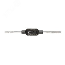 Метчикодержатель регулируемый GT, DIN 1814, номер 1, M1-10, Диаметр 2,0-6,3, 180 мм, сталь