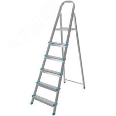 Лестница-стремянка стальная, 6 ступеней, вес 6.4 кг