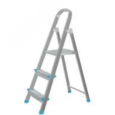 Лестница-стремянка стальная, 3 ступени, вес 3.7 кг