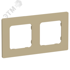 FLITE CLASSIC Рамка 2-местная РУ-2-К-ФлХ хаки IEK