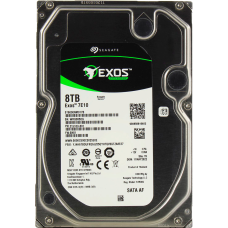 Жесткий диск/ HDD Seagate SATA 8Tb  Exos 7E10  7200 6Gb/s 256Mb 1 year warranty (replacement ST8000NM000A)