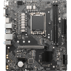 Материнская плата/ MB MSI INTEL H610 s1700, 2xDDR4(64GB), D-SUB/HDMI 2.1/DP, 1xPCIe 4.0x16, 1xPCIe 3.0, 1xLAN, 4xSATA 6Gb/s, 1xM.2, 1xM.2 E key, 2xUSB 3.2, 4xUSB 2.0, 1xPS/2, mATX