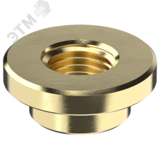 Гайка стальная круглая М6 IEK