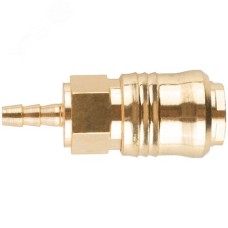 Адаптер быстросъемный итальянского типа с елочкой 6 мм