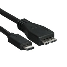 Кабель/ Кабель GoPower Type-C (m)-microUSB-B (m) 0.5м ПВХ черный Premium Zip-Lock c подвесом (1/200)