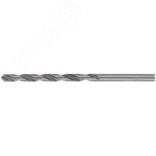 Сверло по металлу HSS в блистере, угол заточки 118град, 3,5X70 мм
