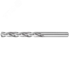 Сверло по металлу HSS шлифованное в блистере, угол заточки 135град, 10,2X133 мм