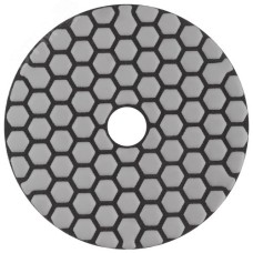 Круг алмазный гибкий шлифовальный АГШК (липучка), сухое шлифование, 100 мм, Р3000