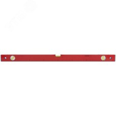 Уровень ''Стандарт'', 3 глазка, красный корпус, фрезерованная рабочая грань, шкала 800 мм