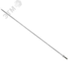 Молниеприемник L 2,5м без основания для скатной кровли