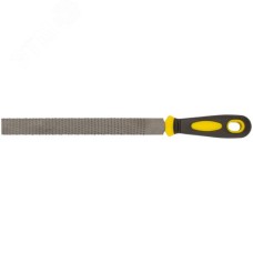 Рашпиль, прорезиненная ручка, плоский 200 мм