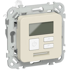 FLITE Термостат электронный с дисплеем 16А Т-ФлСл сливочный IEK