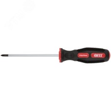 Отвертка ''Универсал'', CrV сталь, прорезиненная ручка, Профи 3х75 мм РН0