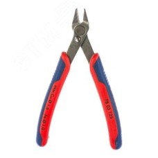 Бокорезы прецизионные ElecTronic Super KNips резка - мягкая проволока 02-16мм проволока средней твердости 1мм L=125мм высокочастотная закалка режущих кромок до 60HRC INOX - инструментальная сталь 2-компонентные рукоятки