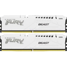 Память оперативная/ Kingston 32GB 5600MT/s DDR5 CL36 DIMM (Kit of 2) FURY Beast White EXPO
