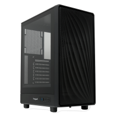 Корпус без блока питания/ Case HSPD M510, Mesh Mid Tower, Black, TG, 0.5 SPCC, no fans ATX, mATX, mITX 180/280/160mm 1x2.5", 1x3.5", 7xPCI 1xUSB-A 3.0, 1xUSB-A 1.0 517x277x418mm