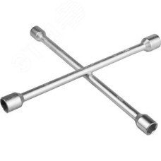 Ключ-крест ''ЭКСПЕРТ'' автомобильный оцинкованный, 17-19-21-22мм