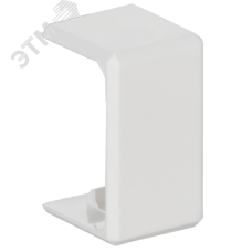 METRA MINI Соединитель на стык 15х10мм белый