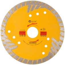 Диск отрезной алмазный, сегментный с защитными секторами Profi Plus, 125X2.4X8.3X22.2 мм