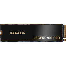 Твердотельный накопитель/ ADATA SSD LEGEND 900 PRO, 4000GB, M.2(22x80mm), NVMe 1.4, PCIe 4.0 x4, 3D NAND, R/W 7400/6500MB/s, IOPs н.д./н.д., TBW 2400, DWPD 0.3 (5 лет)