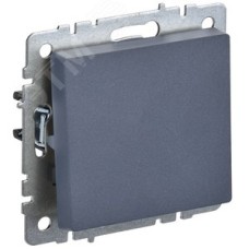 BRITE Выключатель одноклавишный 10А ВС10-1-0-БрМ маренго