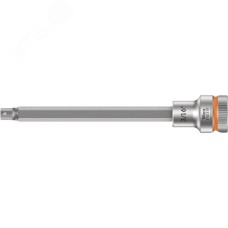 Головка торцевая 8740 B Hex-Plus HF Zyklop со вставкой под внутренний шестигранник DR 3/8 с функцией фиксации крепежа 3/16X107 мм