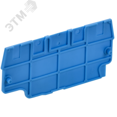 ARMAFIX Заглушка EPCX2.5-3 BU для колодки клеммной CP/CX2.5-3 синяя IEK