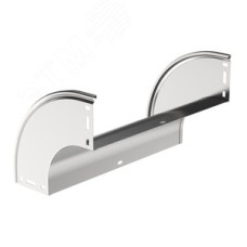 Поворот плавный 90 градусов тип В20 ESCA 100х500 мм