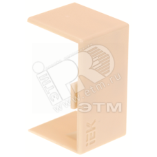 Соединитель на стык ELECOR КМС 20х10 сосна (1 уп.-4 шт.)