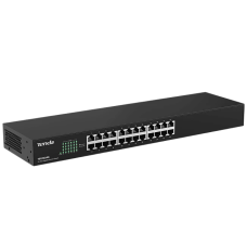 Коммутатор/ Tenda TEG1024G Коммутатор неуправляемый, 24 порта, 24x1 Гбит/с, установка в стойку, металлический корпус