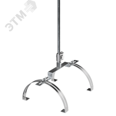 Комплект молниеприемника 1,5м для круглого конька