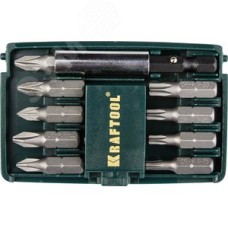 Набор бит ''COMPACT-10'' с магнитным адаптером, , в мини бит-боксе, 10 предметов