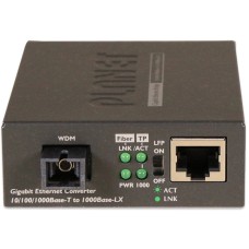 GT-806A60 медиа конвертер/ 10/100/1000Base-T to WDM Bi-directional Fiber Converter - 1310nm - 60KM
