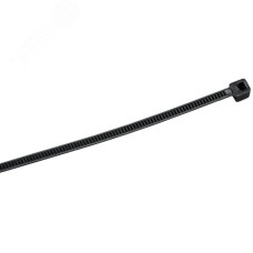 Хомут P6.6 стандартный черный 2.5х260мм 100шт/упак IEK