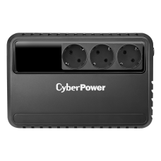 ИБП CyberPower BU725E, Line-Interactive, 725VA/390W, 3 Schuko розетки, Black, 0.15х0.15х0.2м., 5кг./ UPS Line-Interactive CyberPower BU725E 725VA/390W (3 EURO)