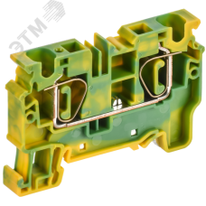 ARMAFIX Клемма пружинная CX6 PE 6мм2 проходная заземляющая IEK