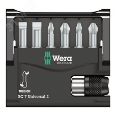 Набор бит с битодержателем Bit-Check 7 Universal 2 универсальное применение 7 предметов