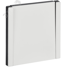 FORTE&PIANO Выключатель 1-клавишный 10А FP201M металл белый IEK