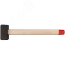 Кувалда кованая в сборе, деревянная ручка 5 кг