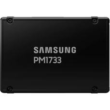 Твердотельный накопитель/ Samsung SSD PM1733, 3840GB, U.2(2.5" 15mm), NVMe, PCIe 4.0 x4/dual port x2, V-NAND, R/W 7000/3800MB/s, IOPs 1 500 000/135 000, TBW 7008, DWPD 1 (12 мес.) updated controller
