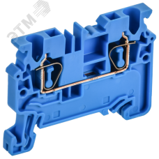 ARMAFIX Клемма пружинная CX2.5 BU 2,5мм2 проходная синяя IEK