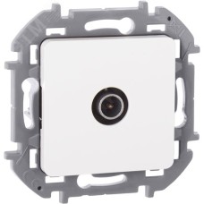 Розетка TV тип звезда белый INSPIRIA