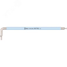 Ключ Г-образный 3950 SPKL Multicolour нержавеющая сталь с шаром 1.5X90 мм